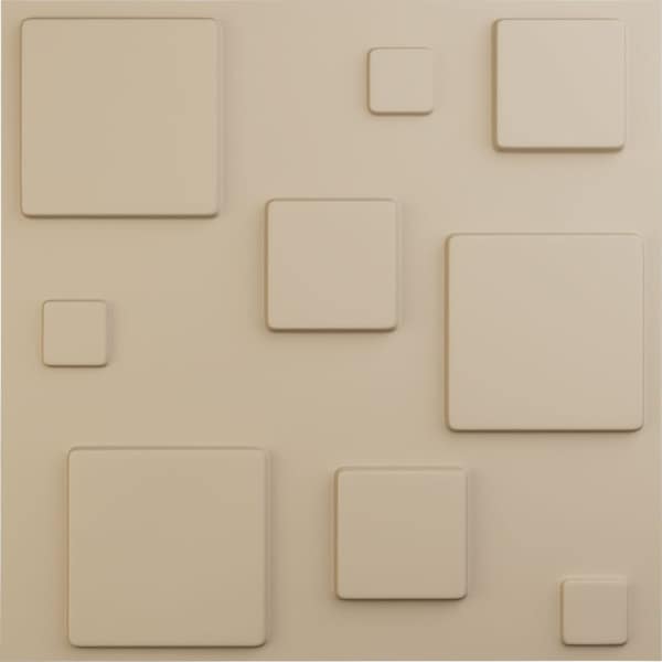 Ekena Millwork 19 5/8in. W x 19 5/8in. H Devon EnduraWall Decorative 3D Wall Panel Covers 2.67 Sq. Ft. WP20X20DEGBE - main